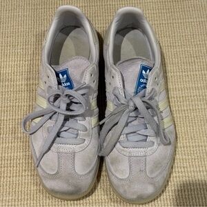 Purple Adidas Samba Shoes